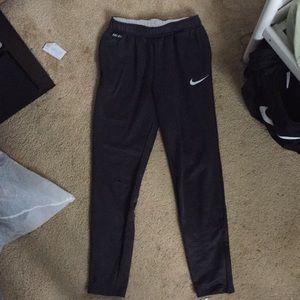 Gray dri-fit sweatpants
